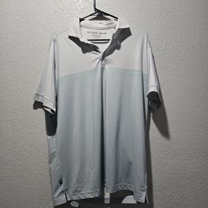 Mizzen+Main Light Gray Polo Shirt